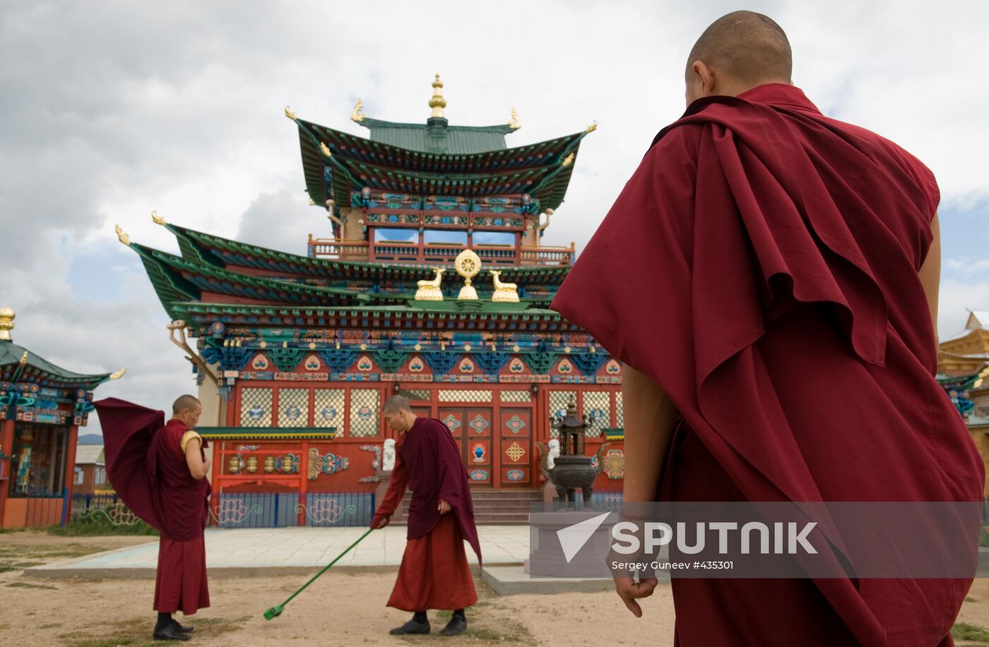 Ivolginsky Datsan in Buryatia