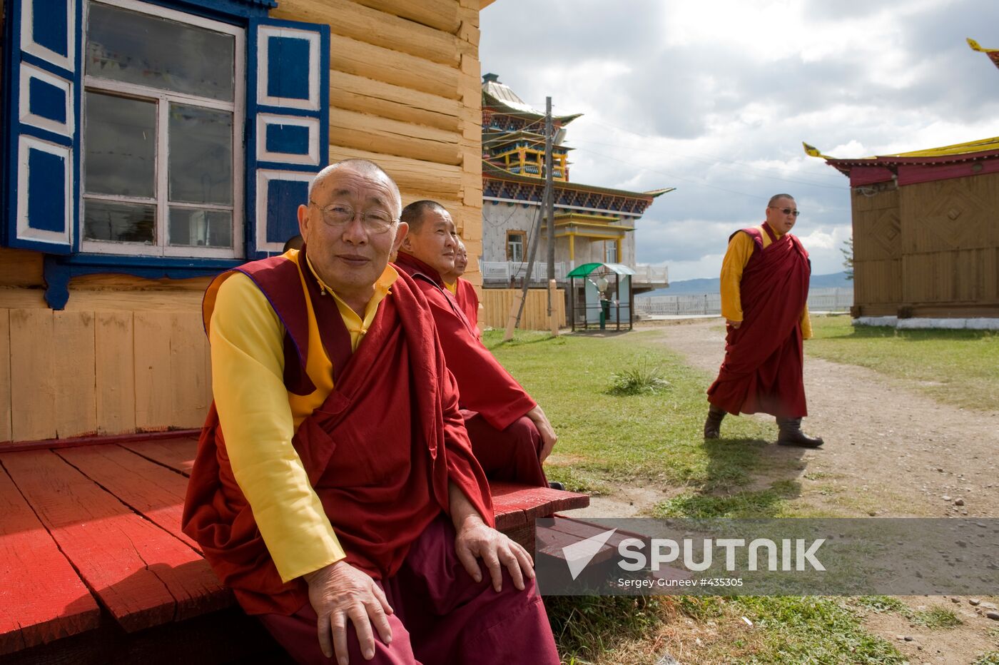 Ivolginsky Datsan in Buryatia