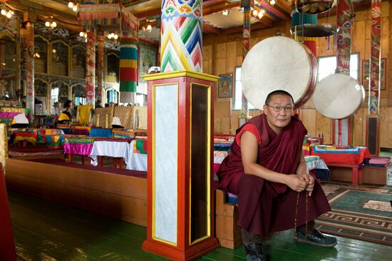 Ivolginsky Datsan in Buryatia