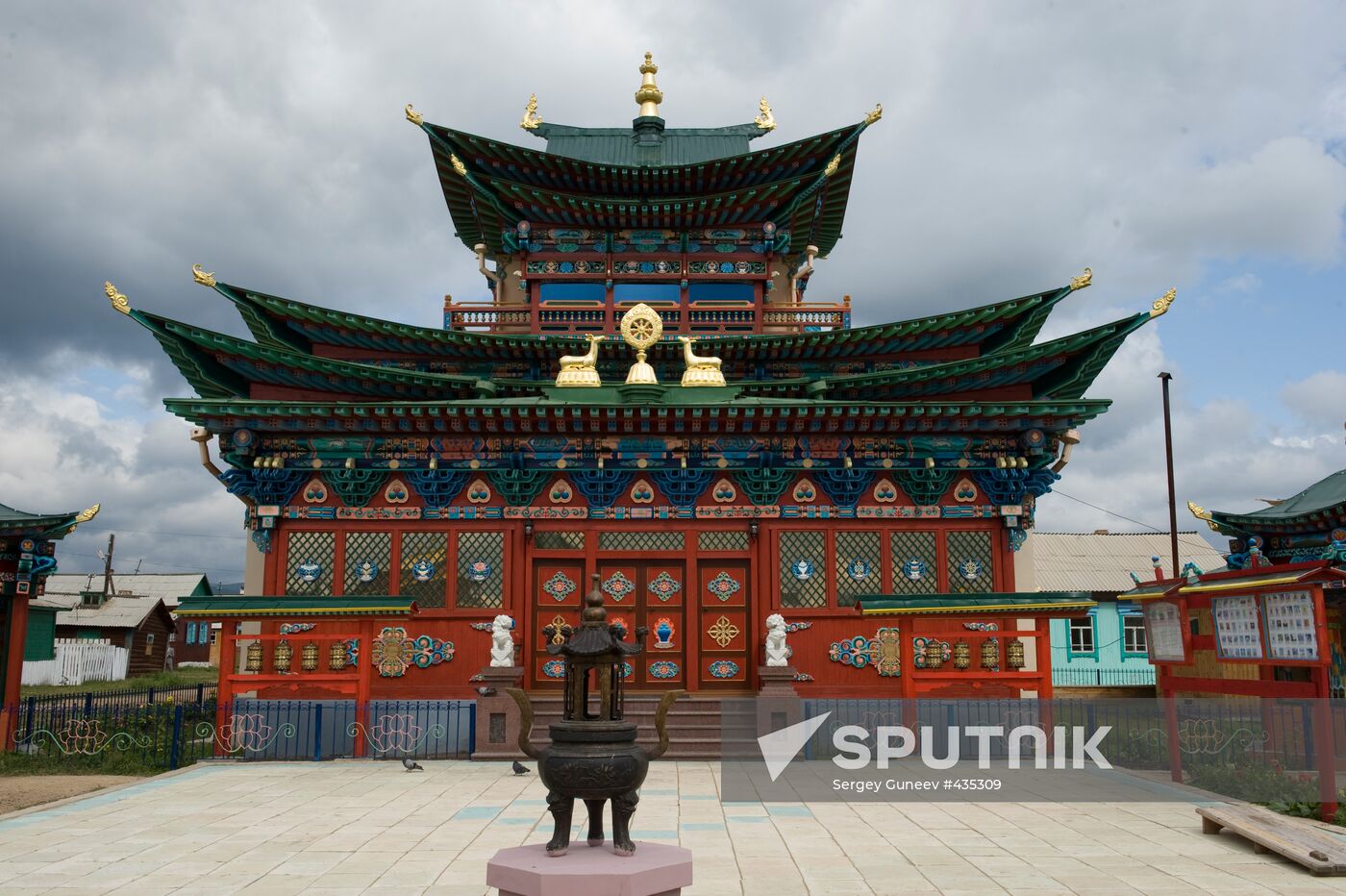 Ivolginsky Datsan in Buryatia