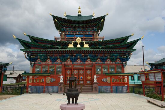 Ivolginsky Datsan in Buryatia