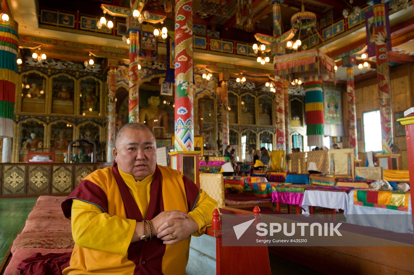 Ivolginsky Datsan in Buryatia