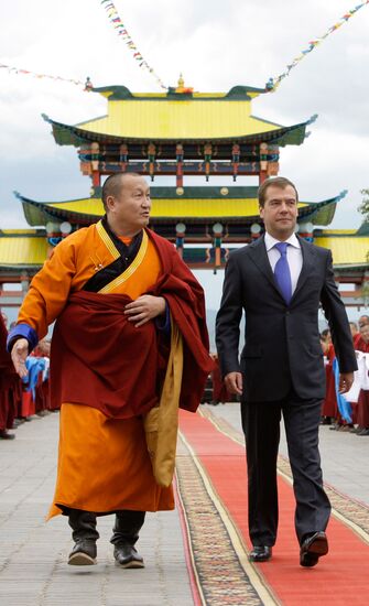 President visits Siberia