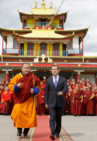 President visits Siberia