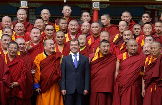 President visits Siberia