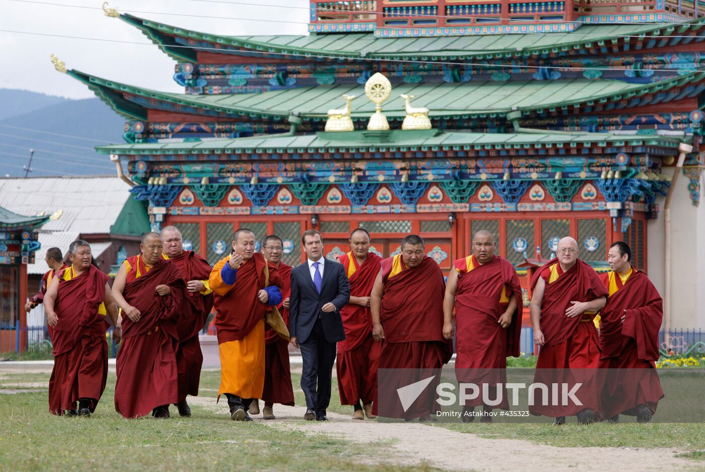 President visits Siberia