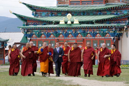President visits Siberia