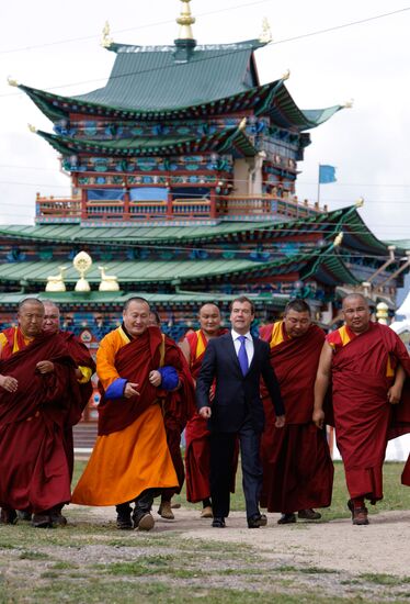 President visits Siberia
