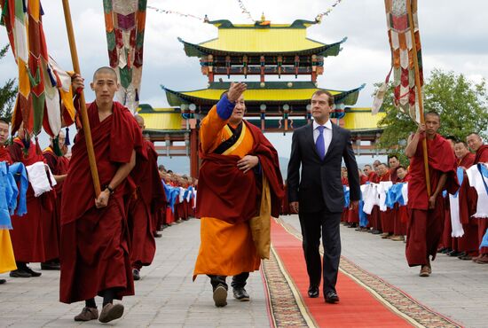 President visits Siberia
