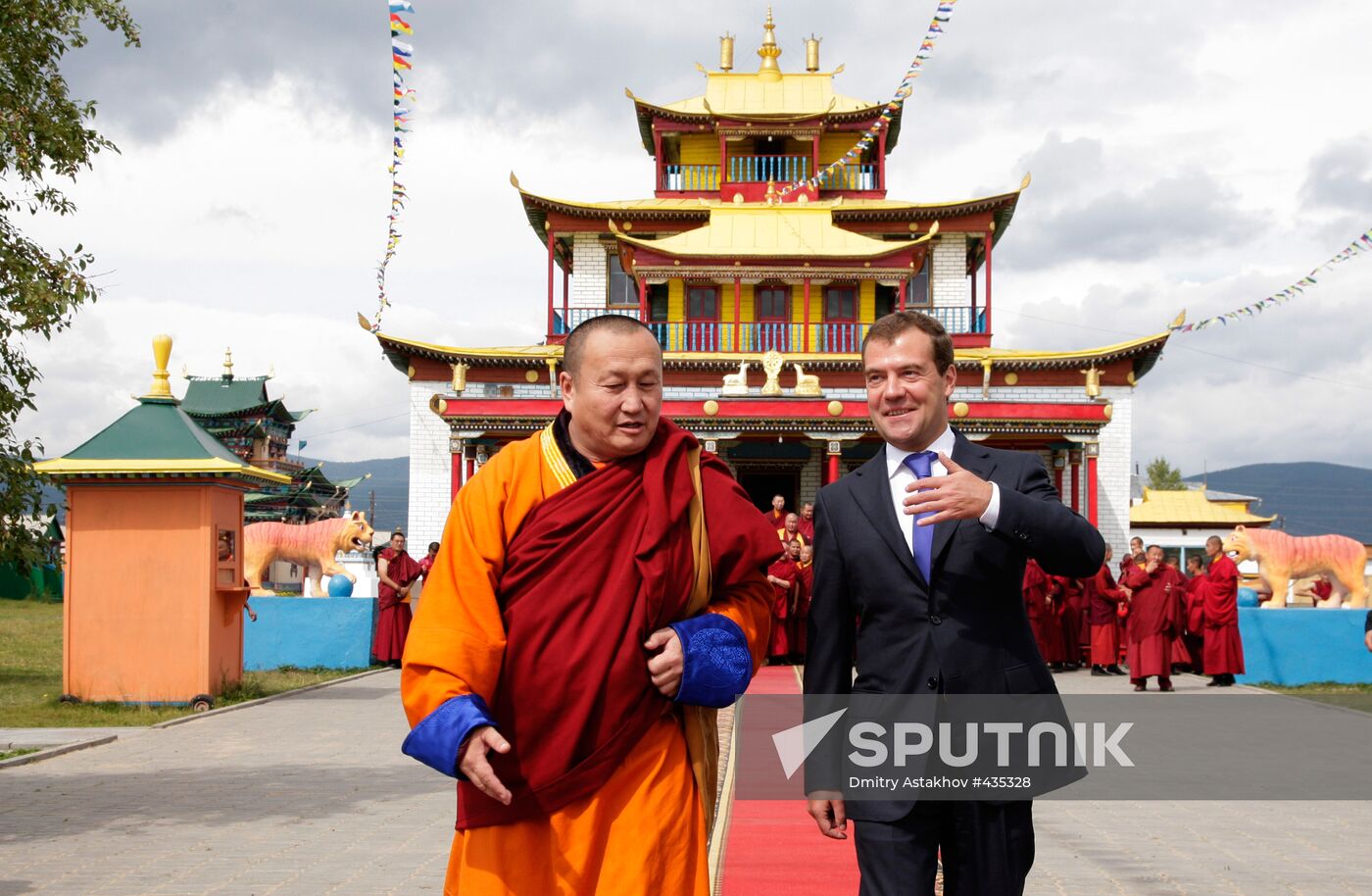 President visits Siberia