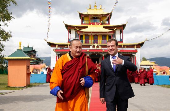 President visits Siberia