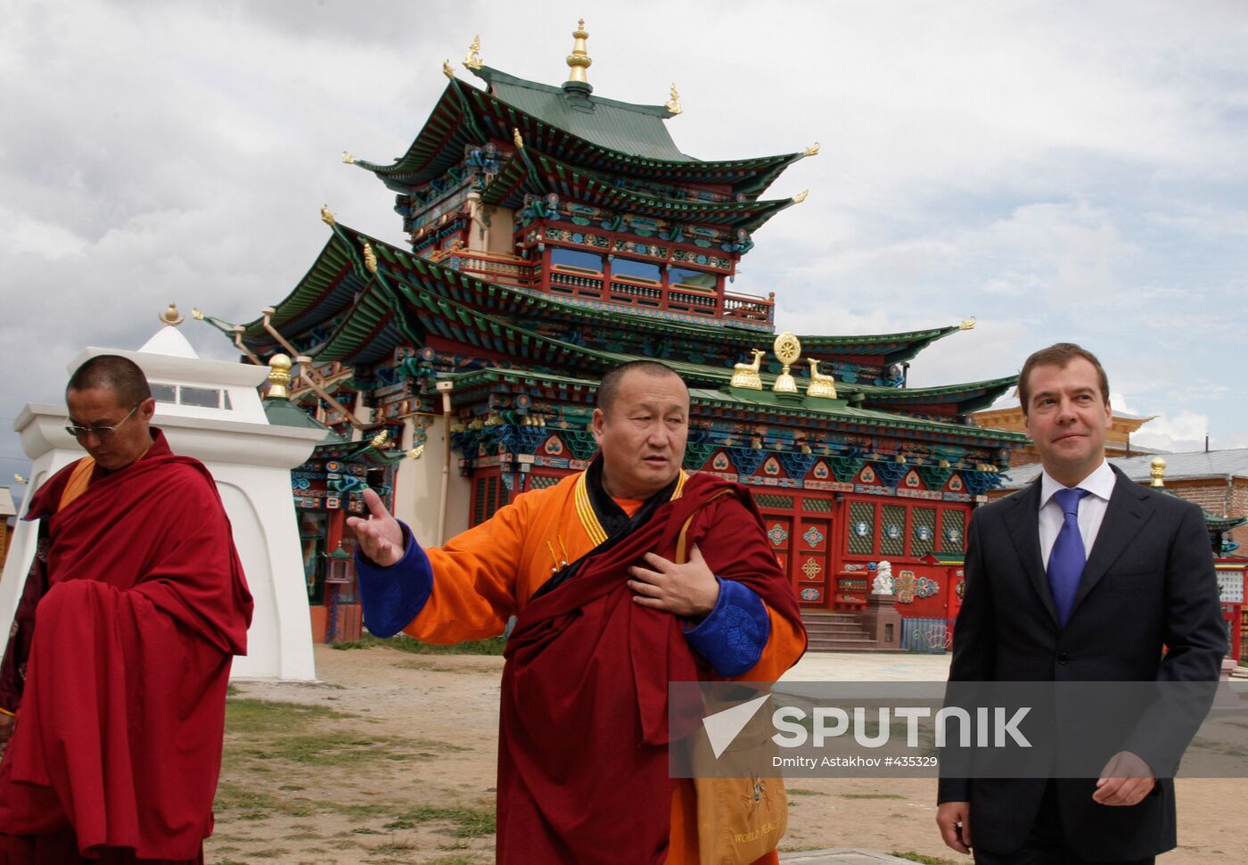 President visits Siberia