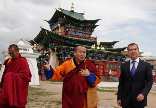 President visits Siberia