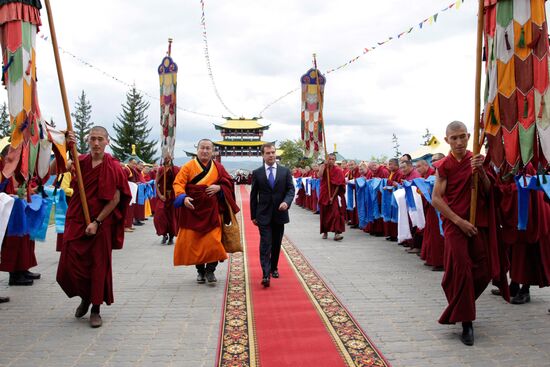 President visits Siberia