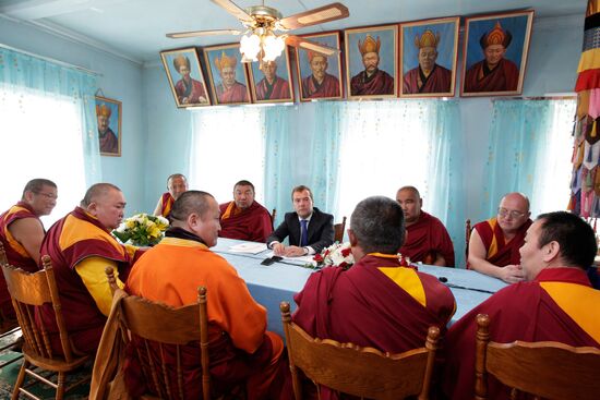 President visits Siberia