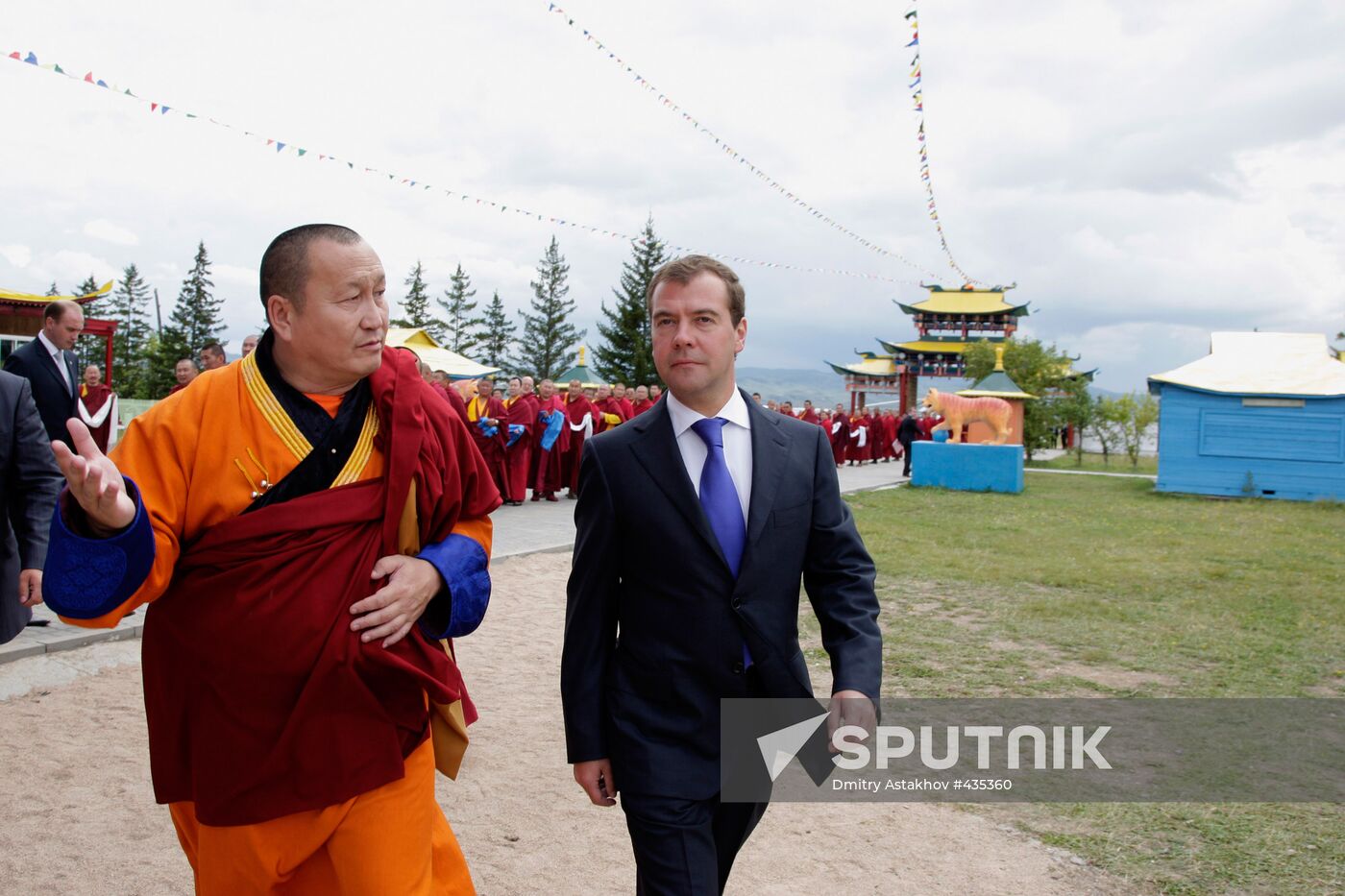 President visits Siberia