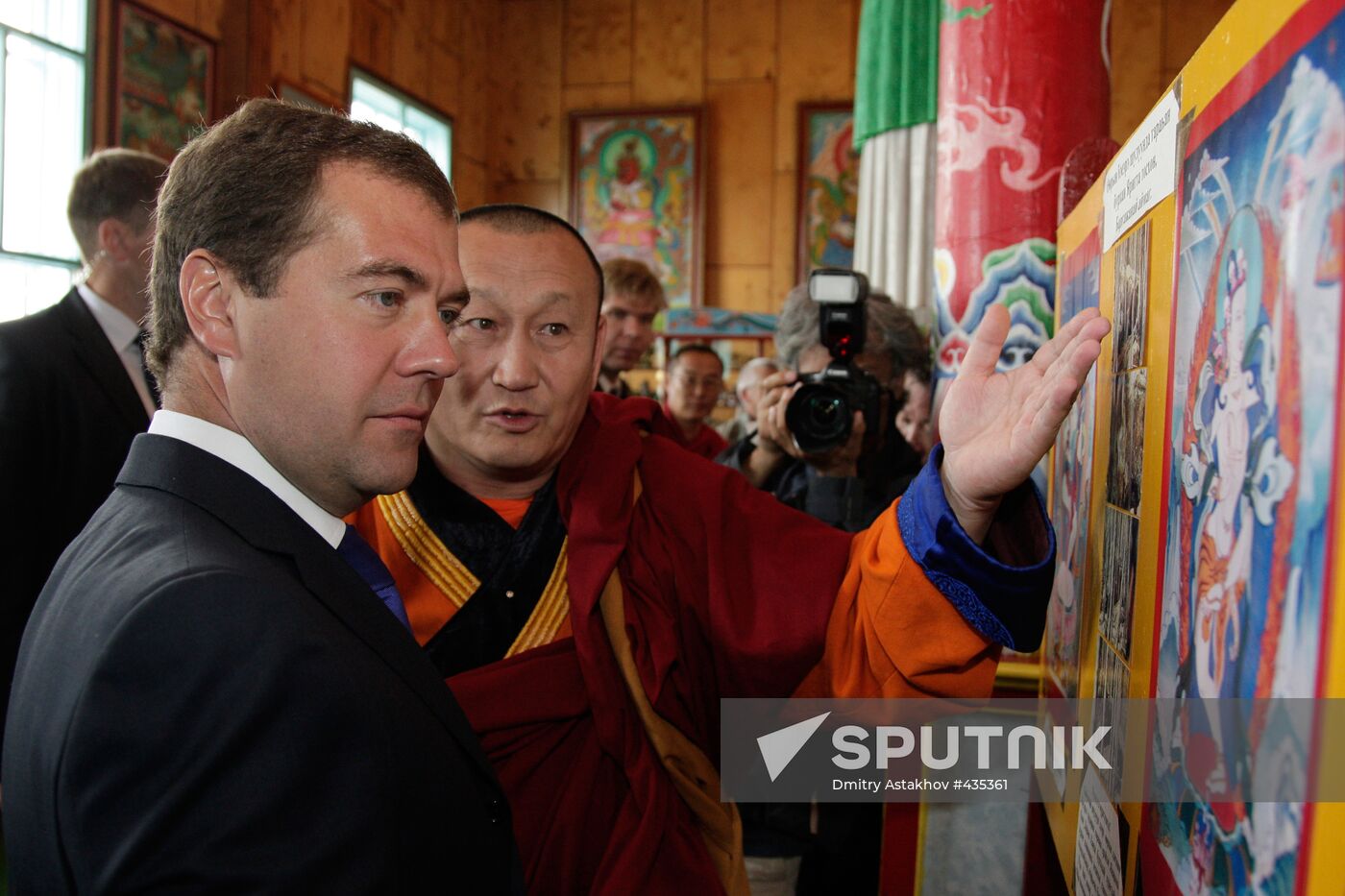 President visits Siberia