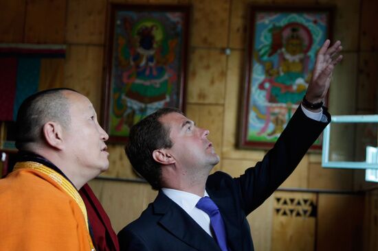 President visits Siberia
