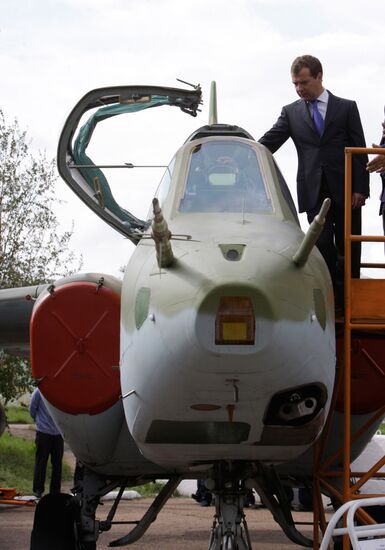 President visits Siberia