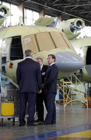 President visits Siberia