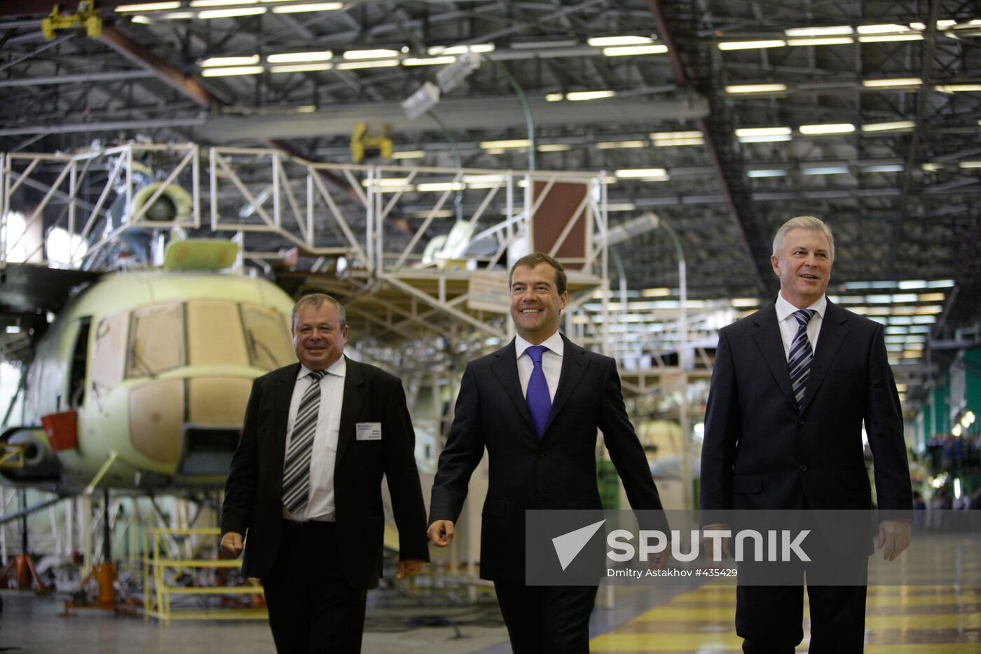 President visits Siberia