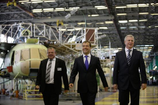 President visits Siberia