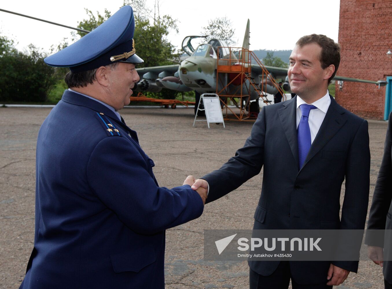 President Dmitry Medvedev visits Siberian Federal District