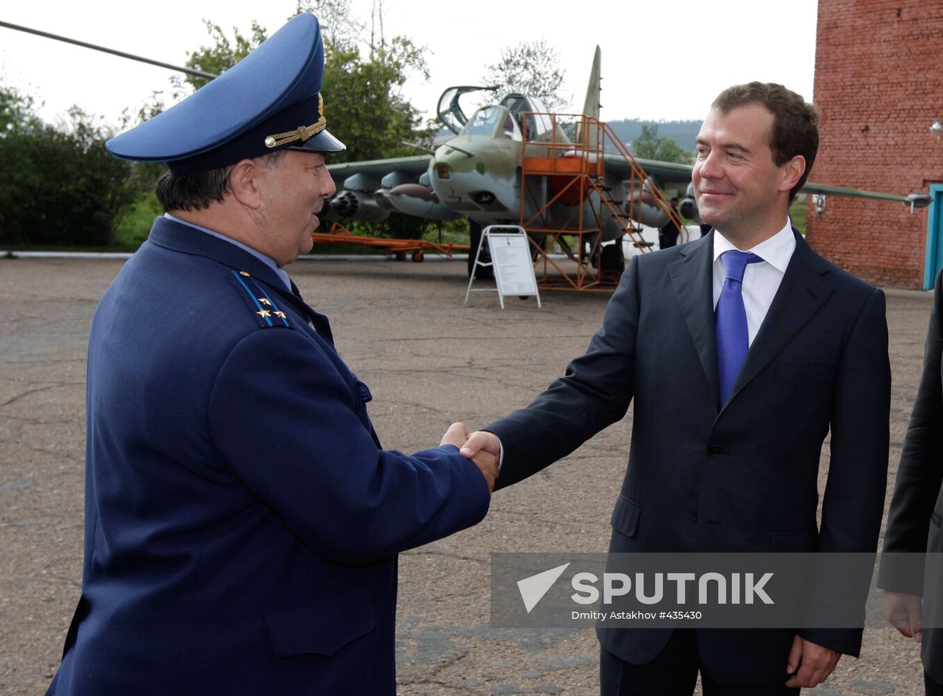 President Dmitry Medvedev visits Siberian Federal District