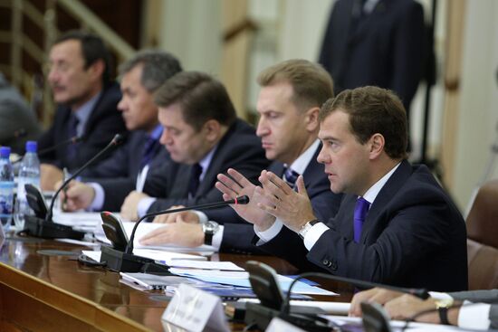 President visits Siberia
