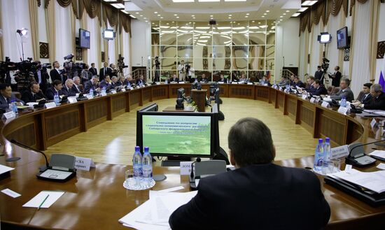 President visits Siberia