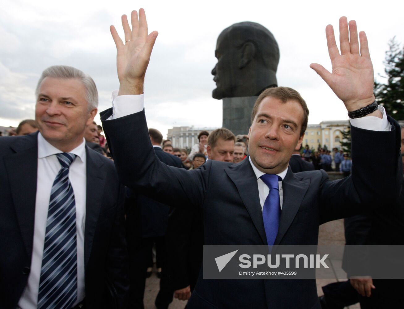 President Dmitry Medvedev visits Siberian Federal District