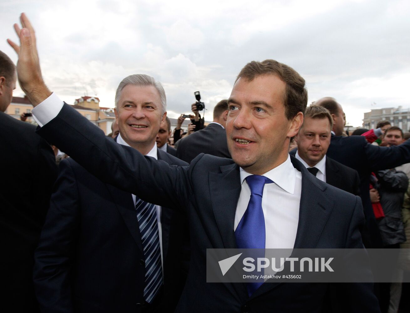 President Dmitry Medvedev visits Siberian Federal District