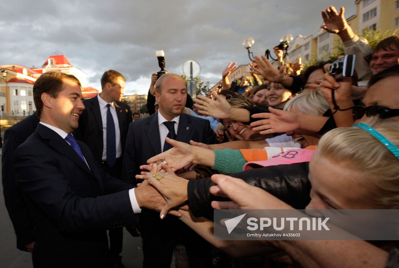 President Dmitry Medvedev visits Siberian Federal District