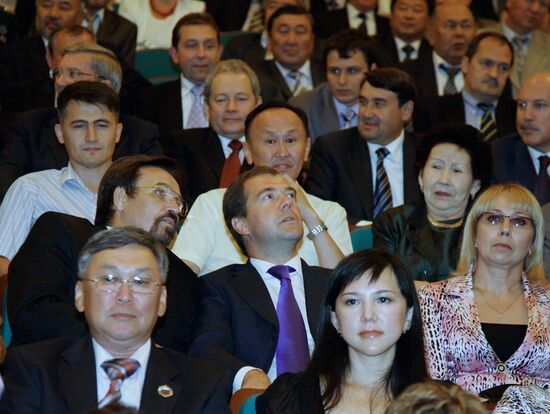 President Medvedev's working trip to Siberian Federal District