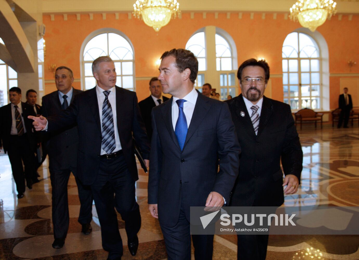 President Medvedev's working trip to Siberian Federal District
