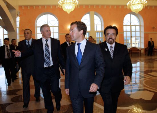 President Medvedev's working trip to Siberian Federal District