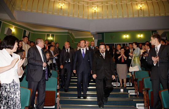 President Medvedev's working trip to Siberian Federal District