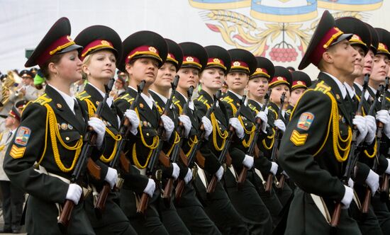 Military parade in Kiev marking Ukraine's 18th Independence Day