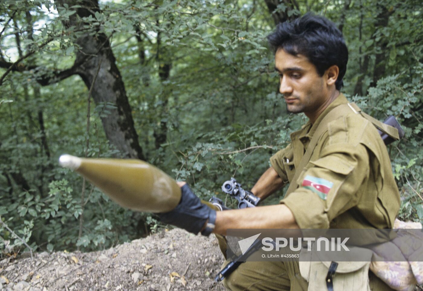 Conflict in Nagorny Karabakh between Armenia and Azerbaijan