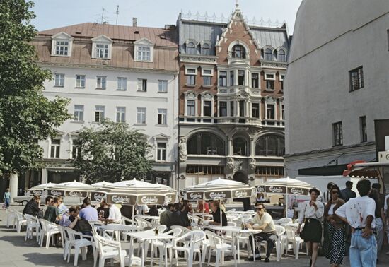 Cafe in Old Riga