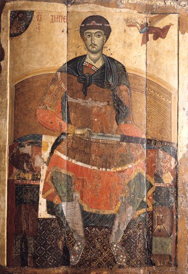 The icon "St. Demetrius of Solun"