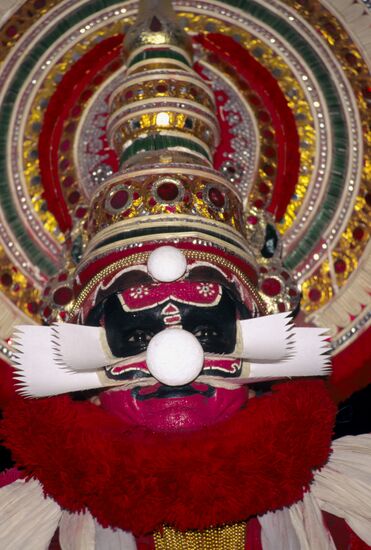 Kathakali dancer