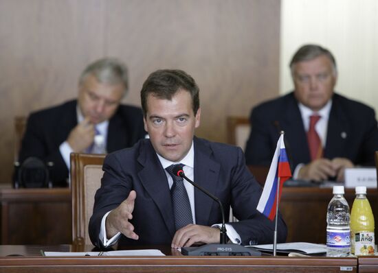 Russian, Mongolian Presidents hold talks