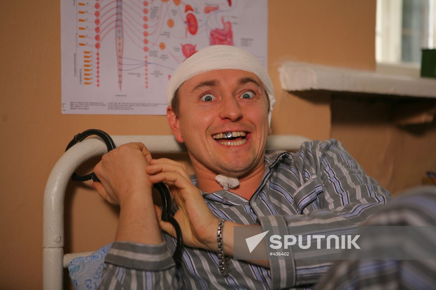 Sergei Bezrukov in the movie "High Security Vacation"