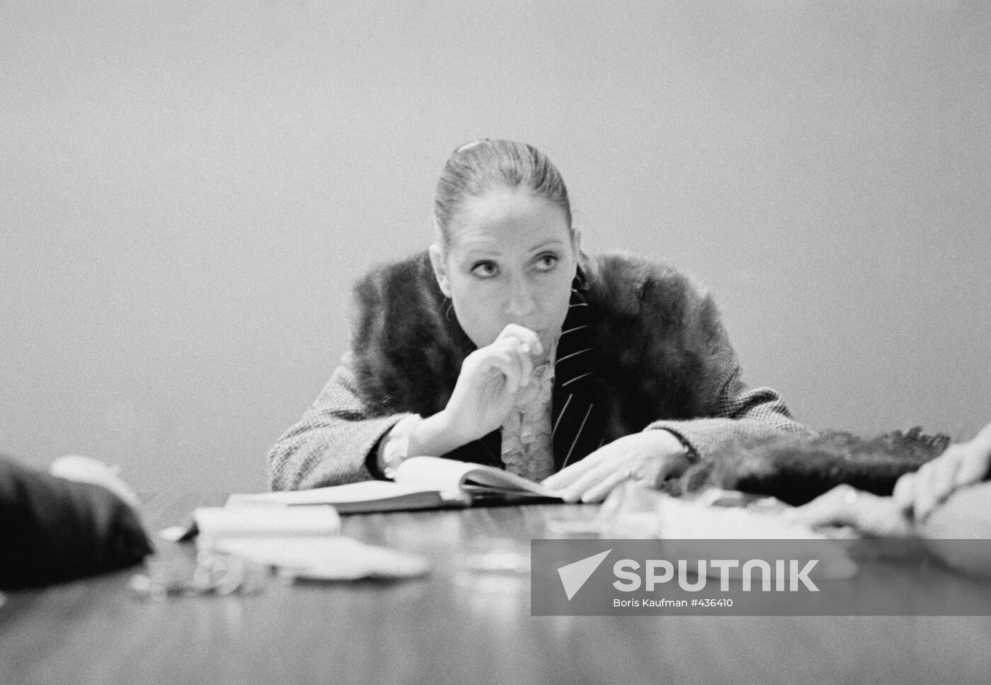Actress Inna Churikova, People's Artist of Soviet Union