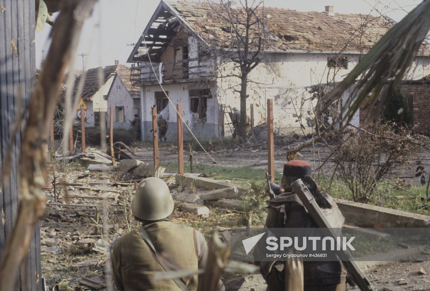 Military conflict in Vukovar