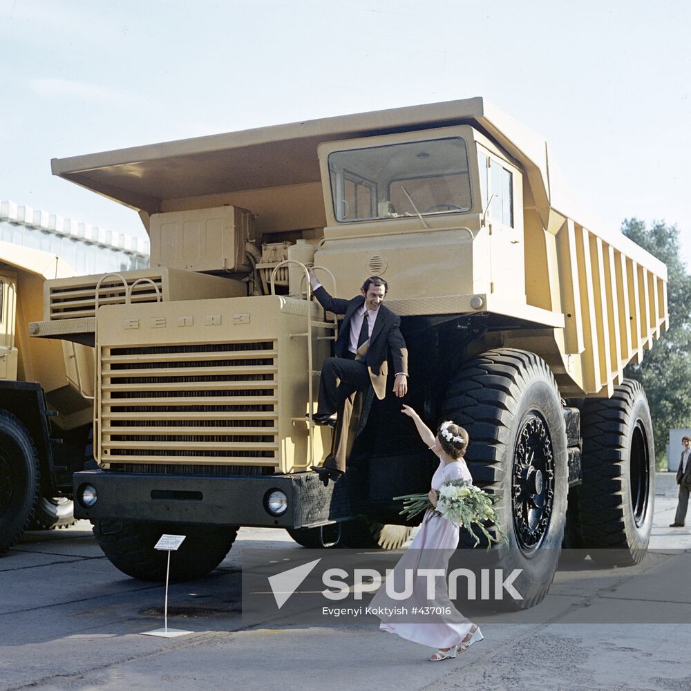 BelAZ dump truck