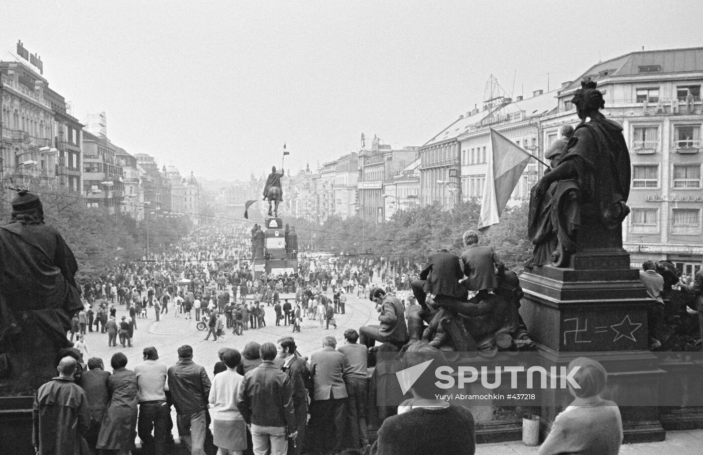 Prague Spring in Czechoslovakia