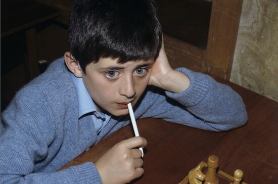 Young chess player