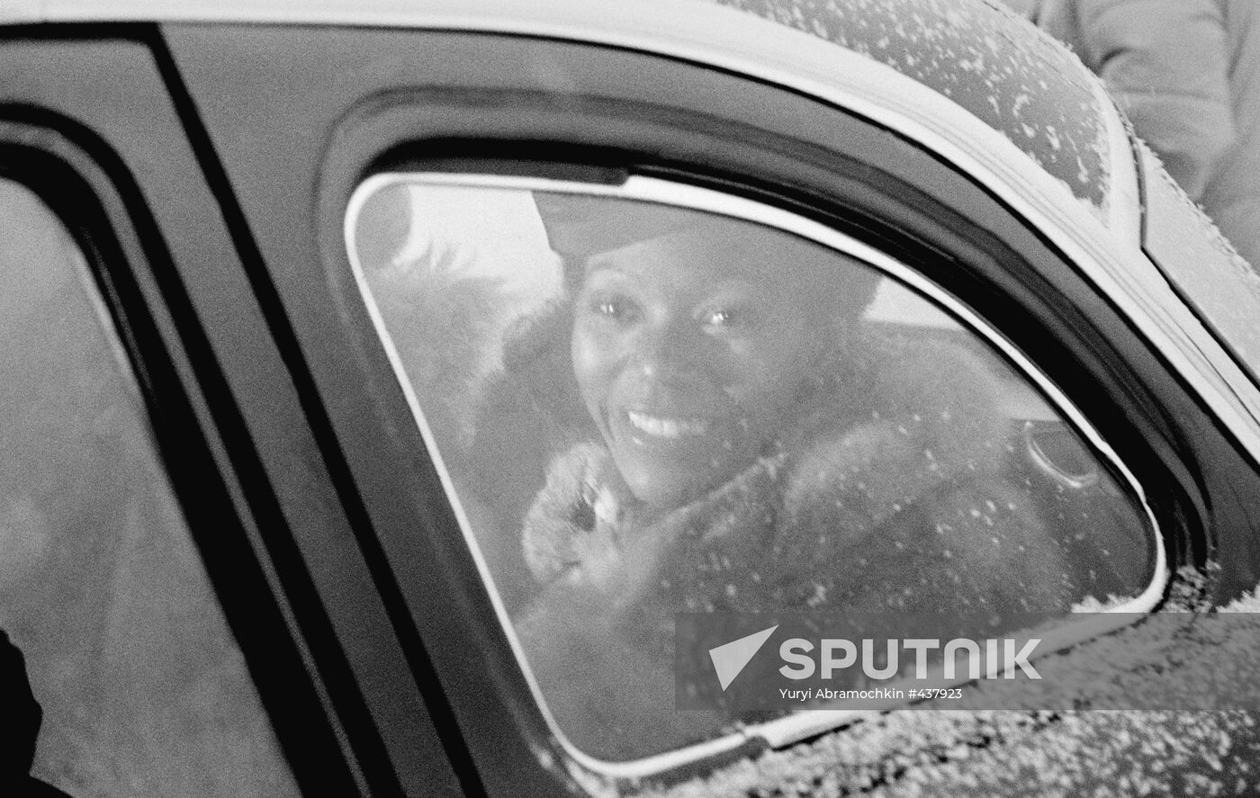 Boney M disco group's Moscow tour